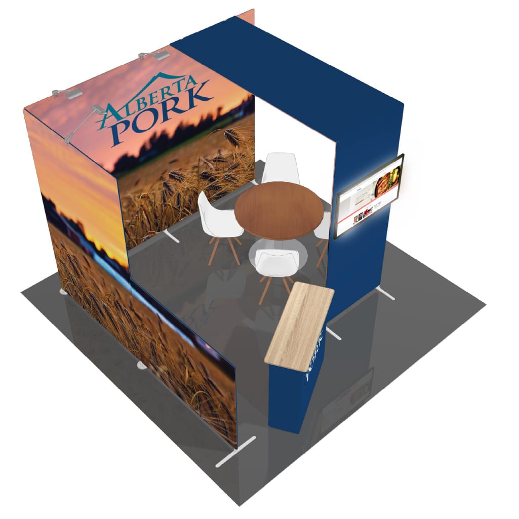 Contour Booth Solution (10' x 10') - 02