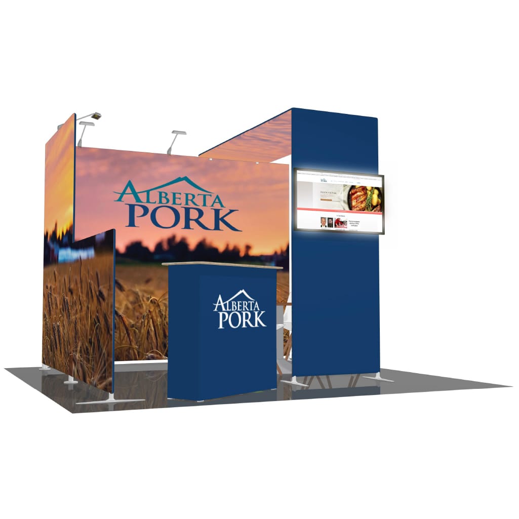 Contour Booth Solution (10' x 10') - 02