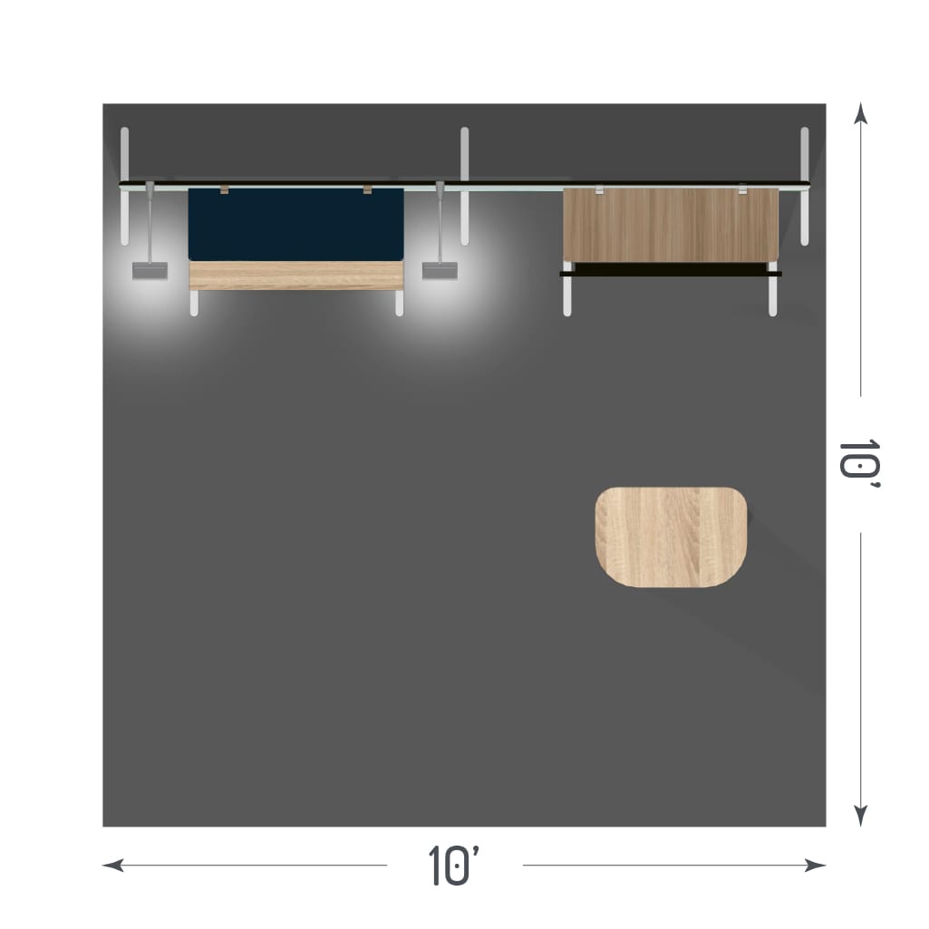 Contour Booth Solution (10' x 10') - 04