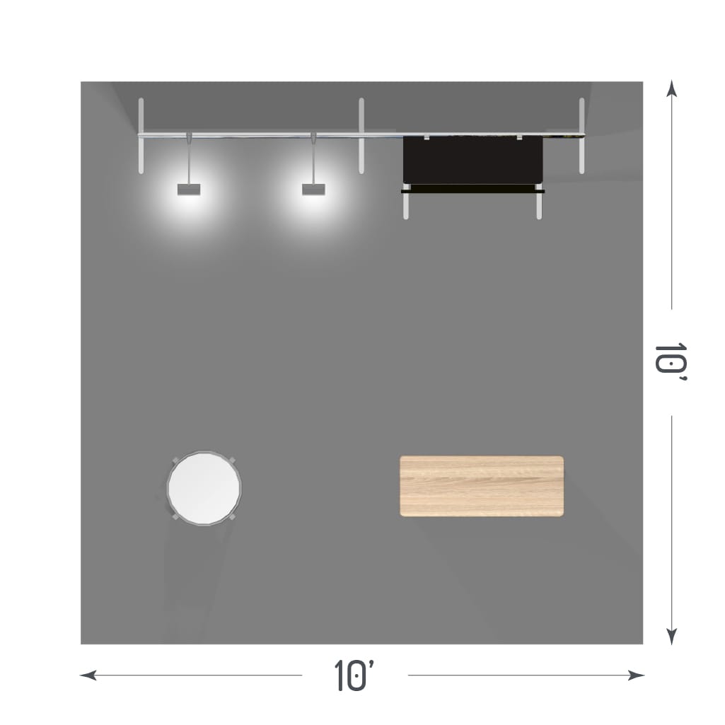 Contour Booth Solution (10' x 10') - 06