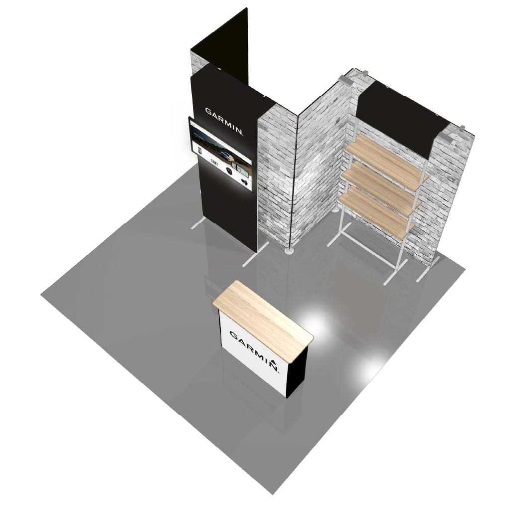 Contour Booth Solution (10' x 10') - 07