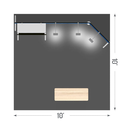 Contour Booth Solution (10' x 10') - 09