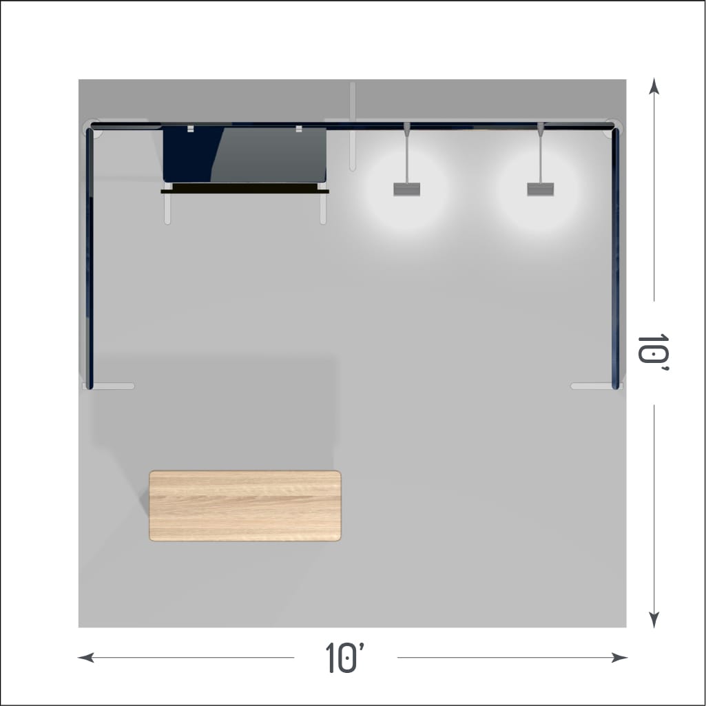 Contour Booth Solution (10' x 10') - 10