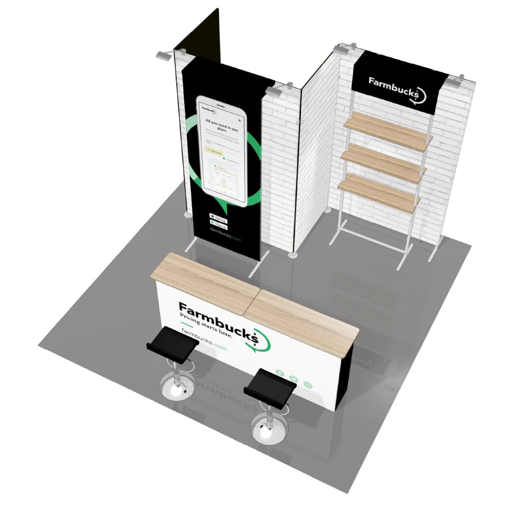 Contour Booth Solution (10' x 10') - 14