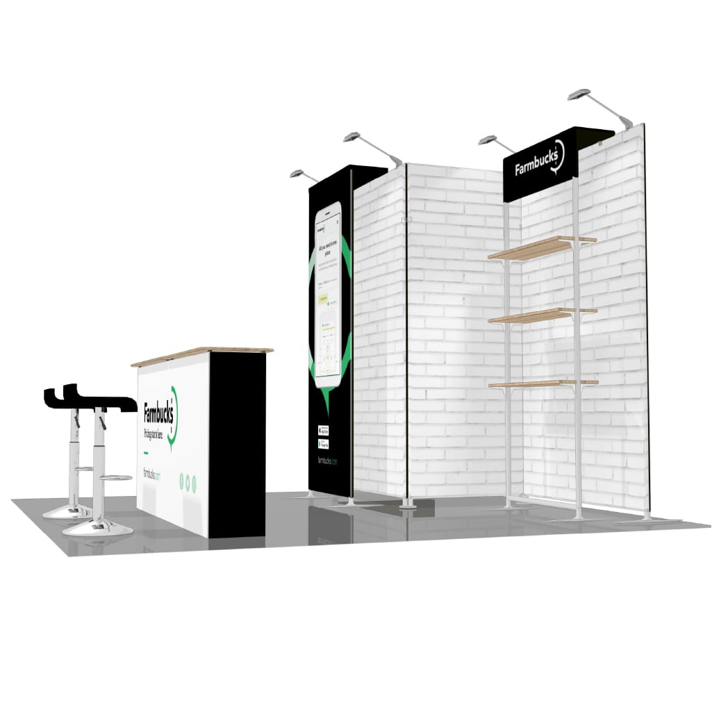 Contour Booth Solution (10' x 10') - 14