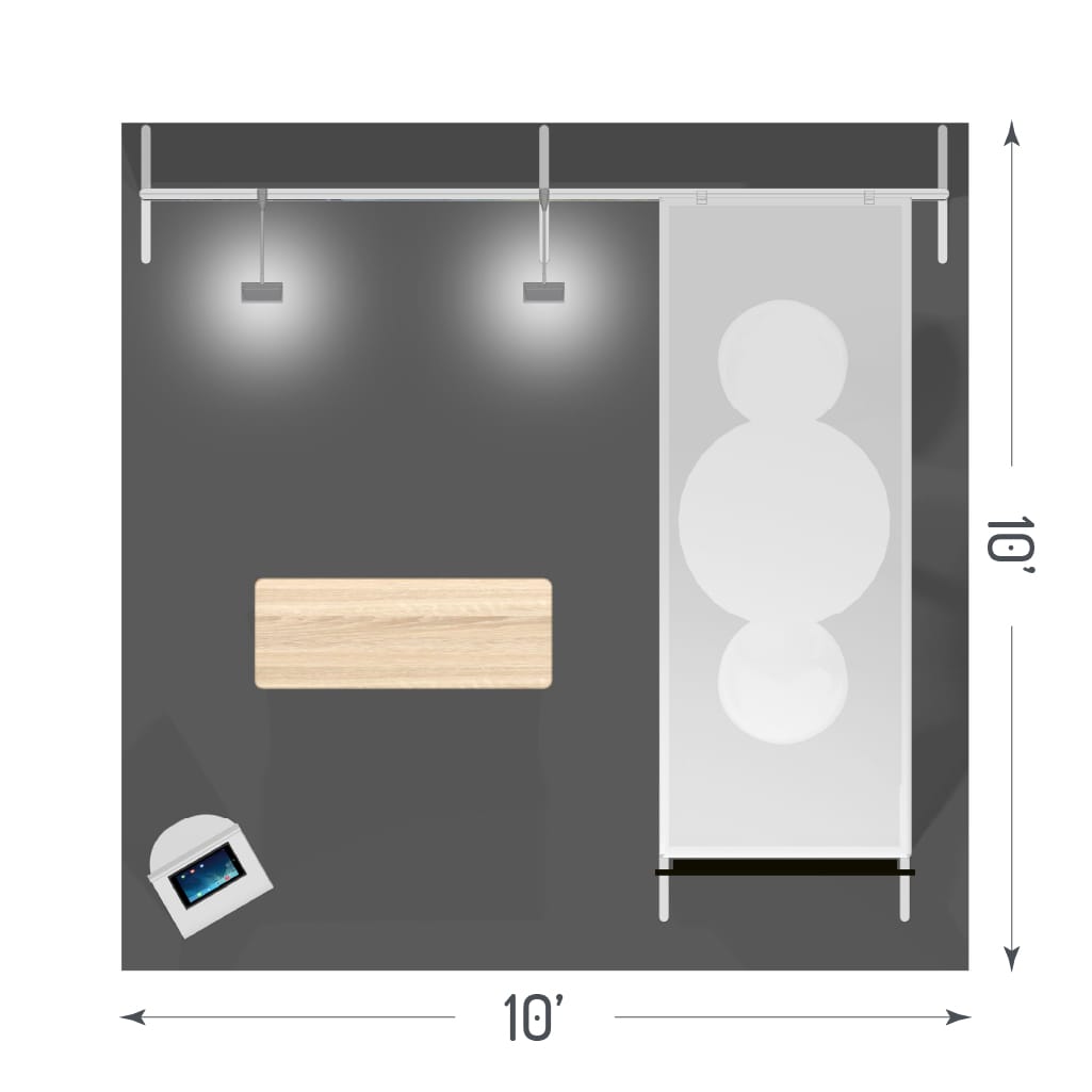 Contour Booth Solution (10' x 10') - 15