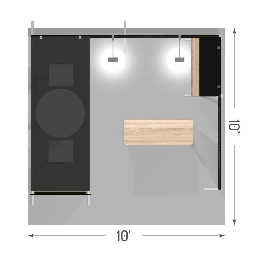 Contour Booth Solution (10' x 10') - 16