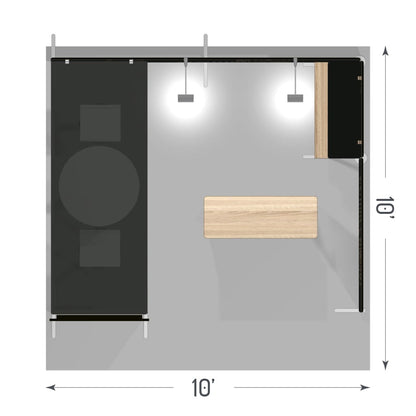 Contour Booth Solution (10' x 10') - 16