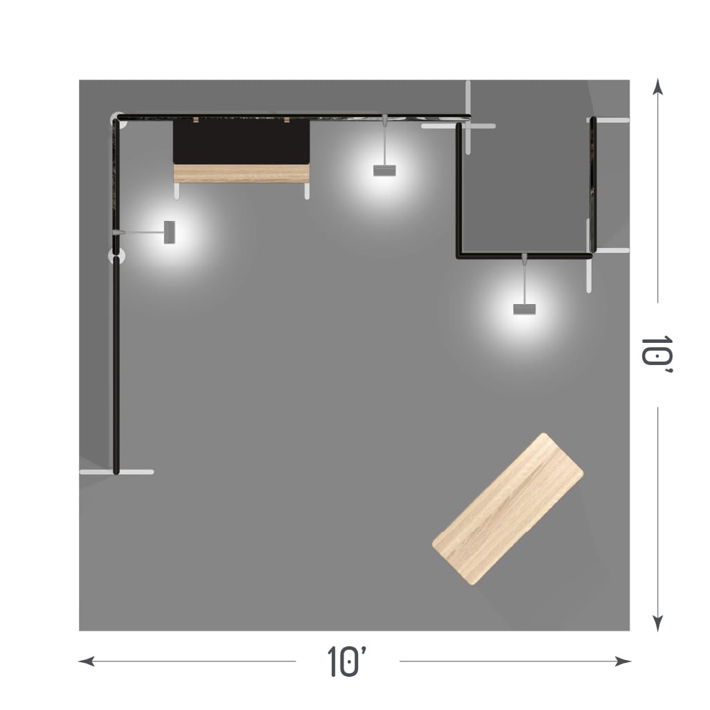 Contour Booth Solution (10' x 10') - 18