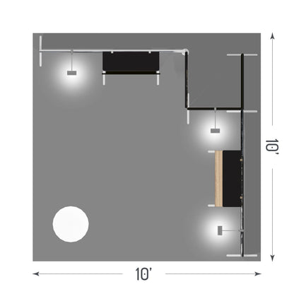 Contour Booth Solution (10' x 10') - 20