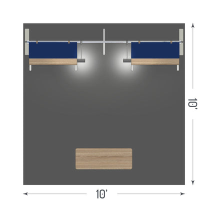 Contour Booth Solution (10' x 10') - 26