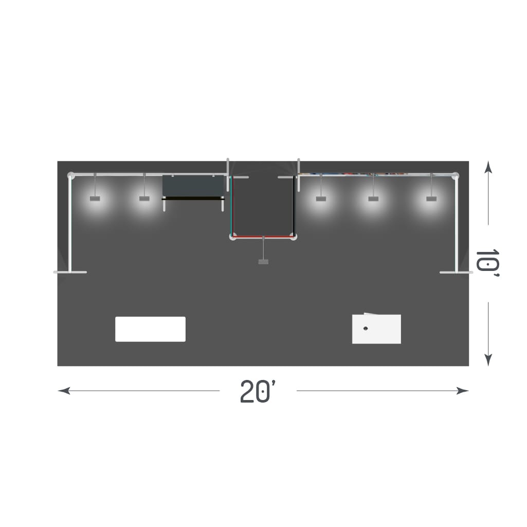 Contour Booth Solution (10' x 20') - 08