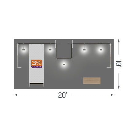 Contour Booth Solution (10' x 20') - 10