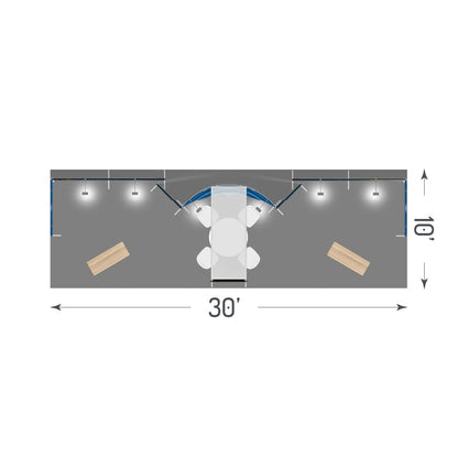 Contour Booth Solution (10' x 30') - 02