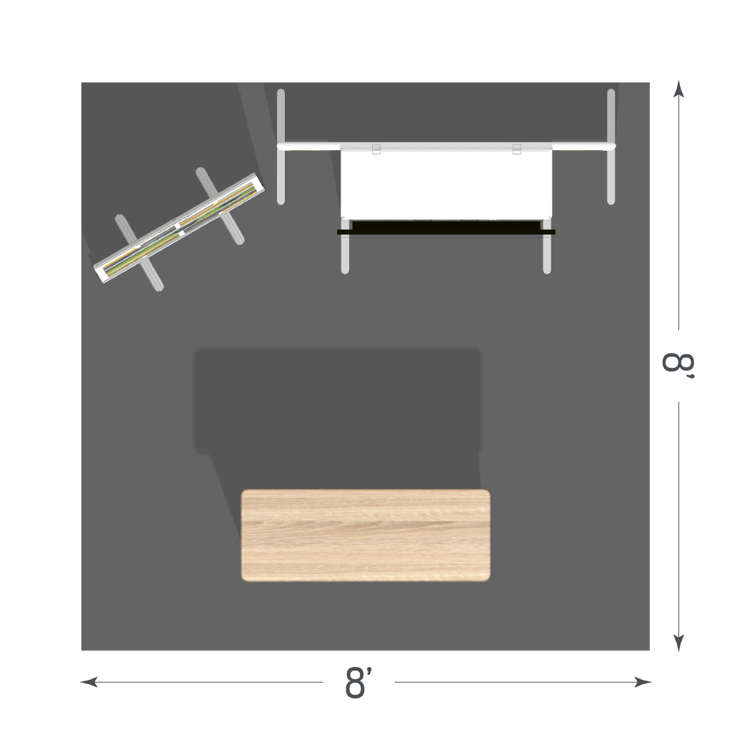 Contour Booth Solution (8' x 8') - 01