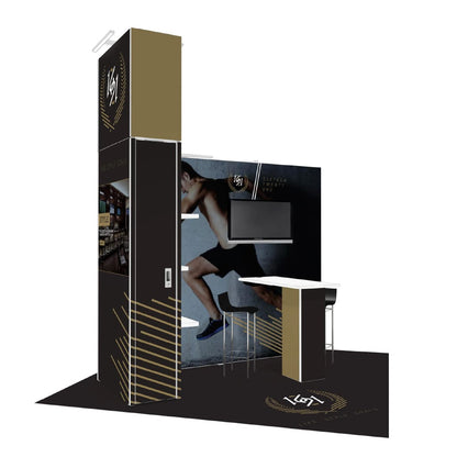 H-line Booth Solution (10' x 10') - 01