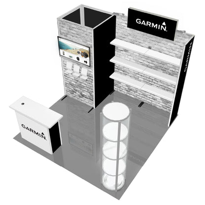 H-line Booth Solution (10' x 10') - 02