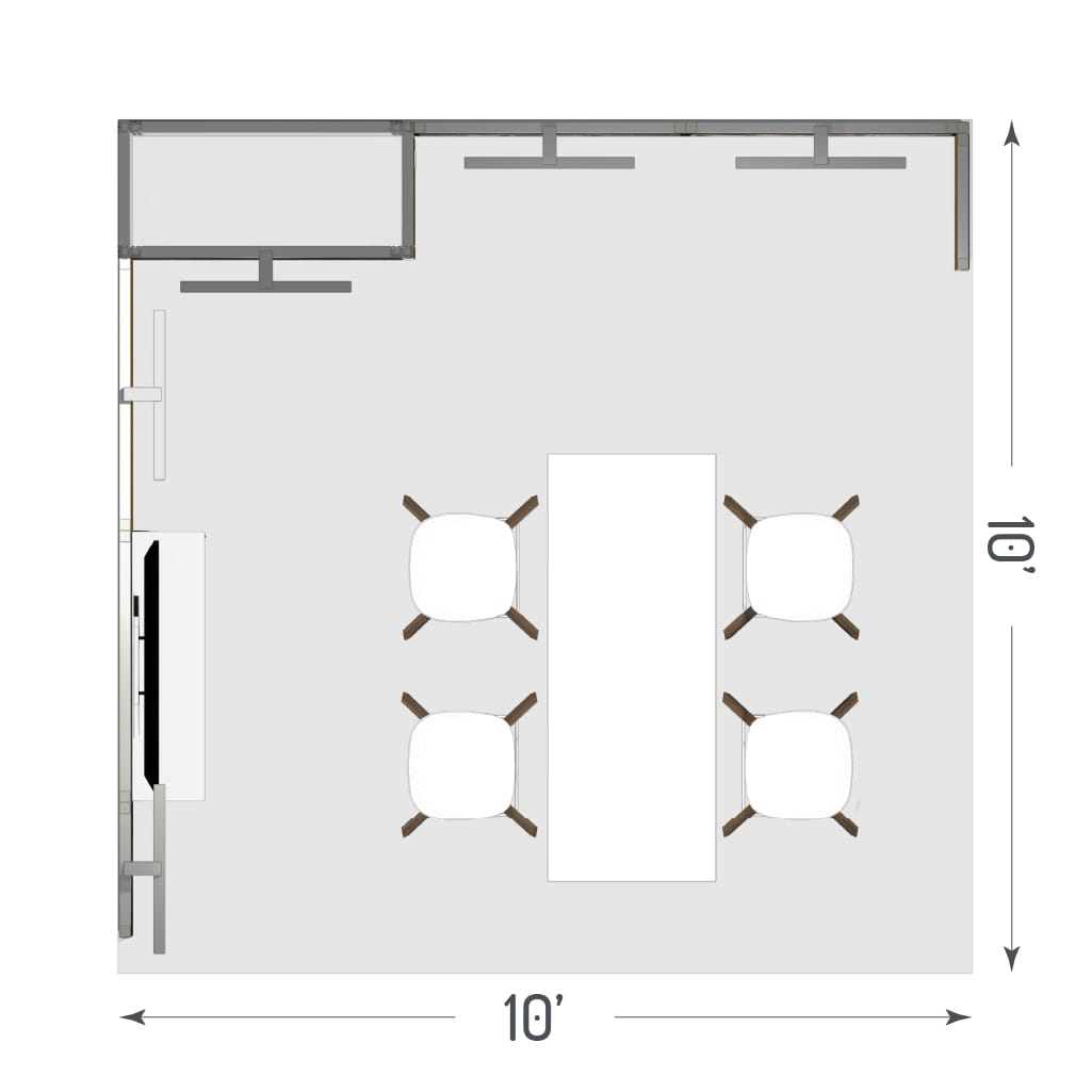 H-line Booth Solution (10' x 10') - 06