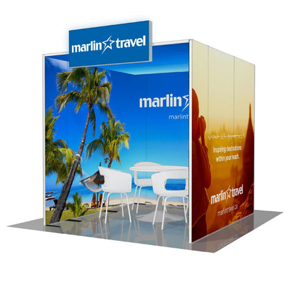 H-line Booth Solution (10' x 10') - 07