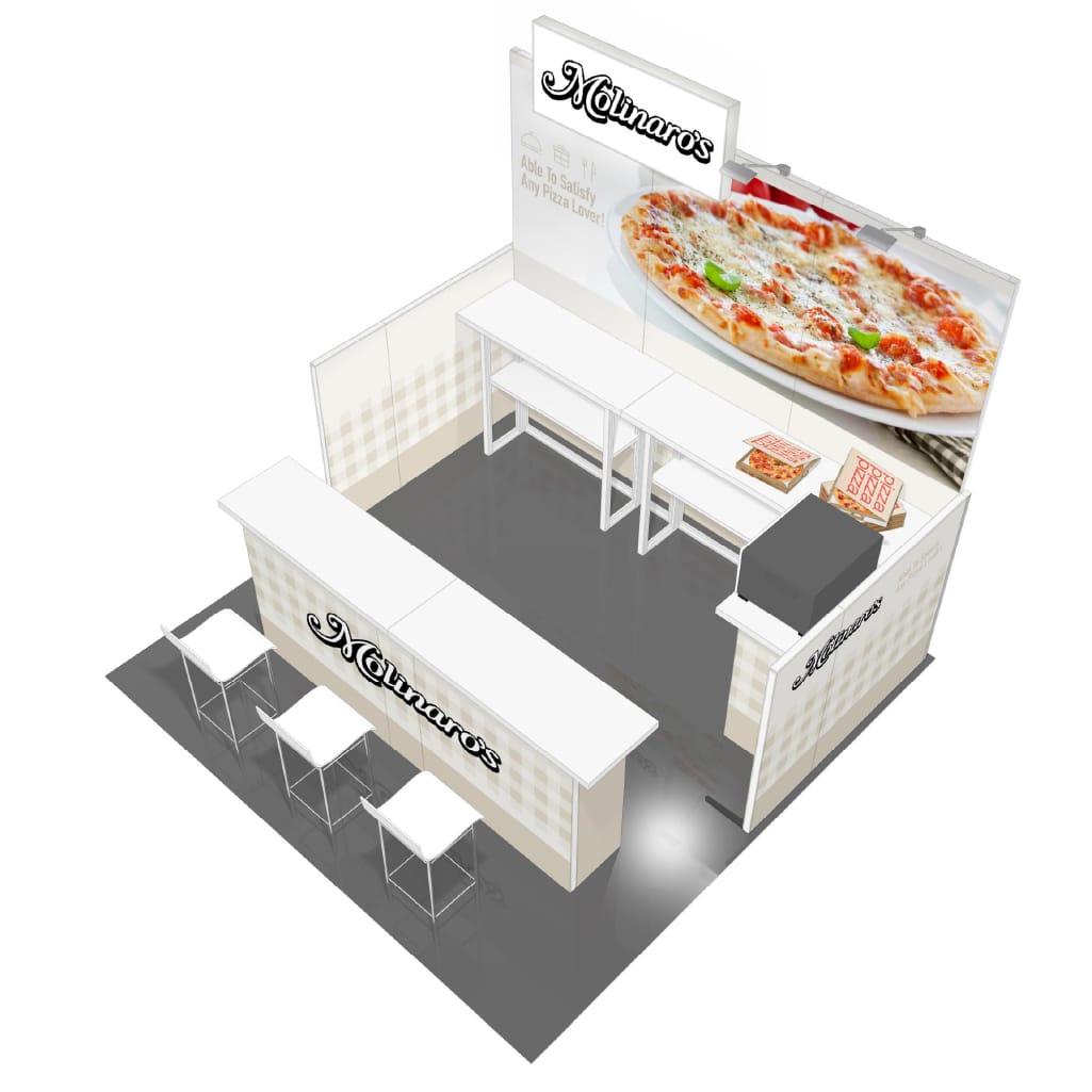 H-line Booth Solution (10' x 10') - 08