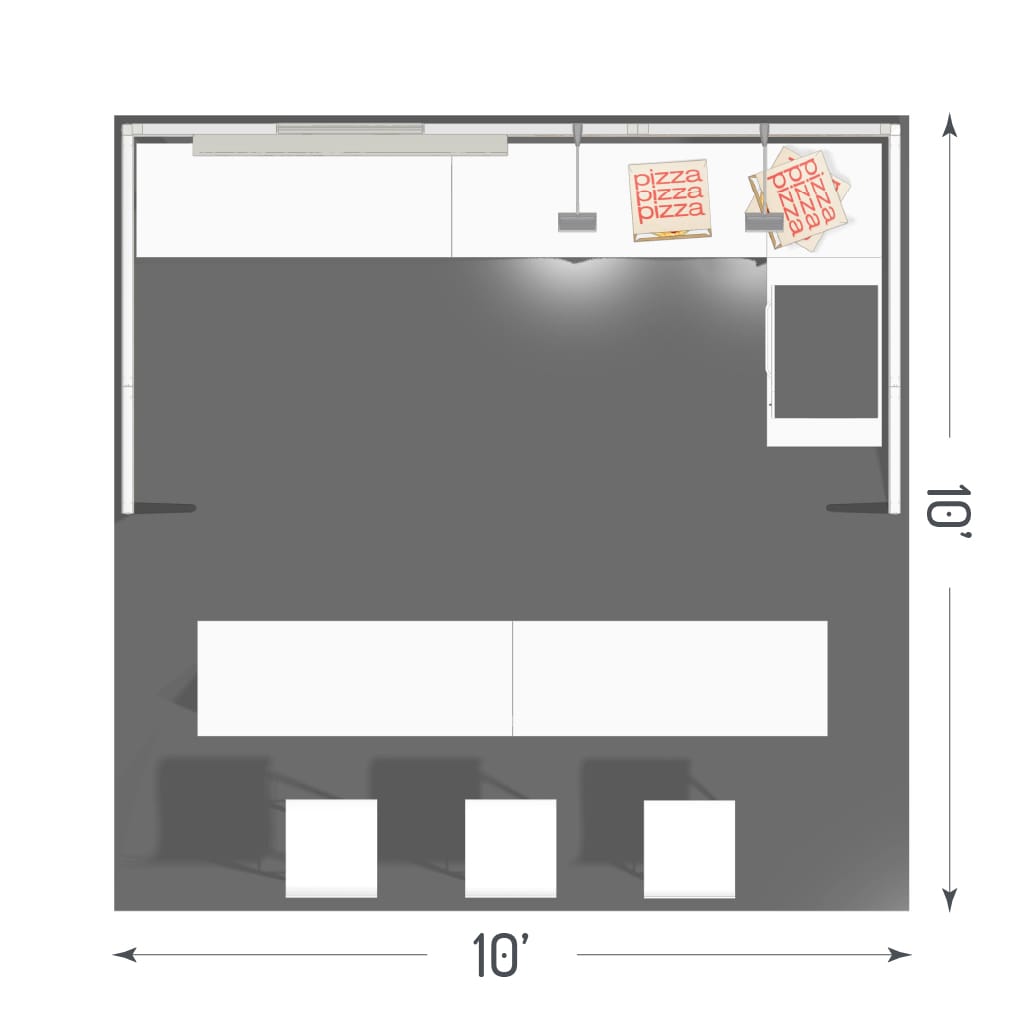 H-line Booth Solution (10' x 10') - 08