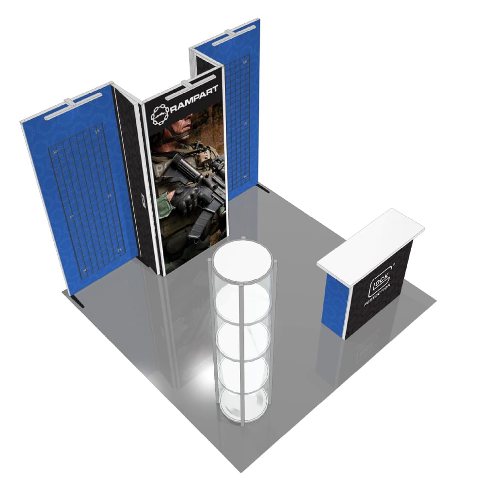 H-line Booth Solution (10' x 10') - 09