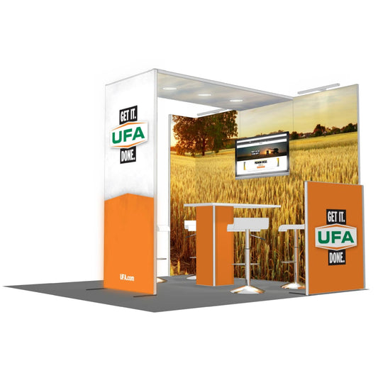 H-line Booth Solution (10' x 10') - 10