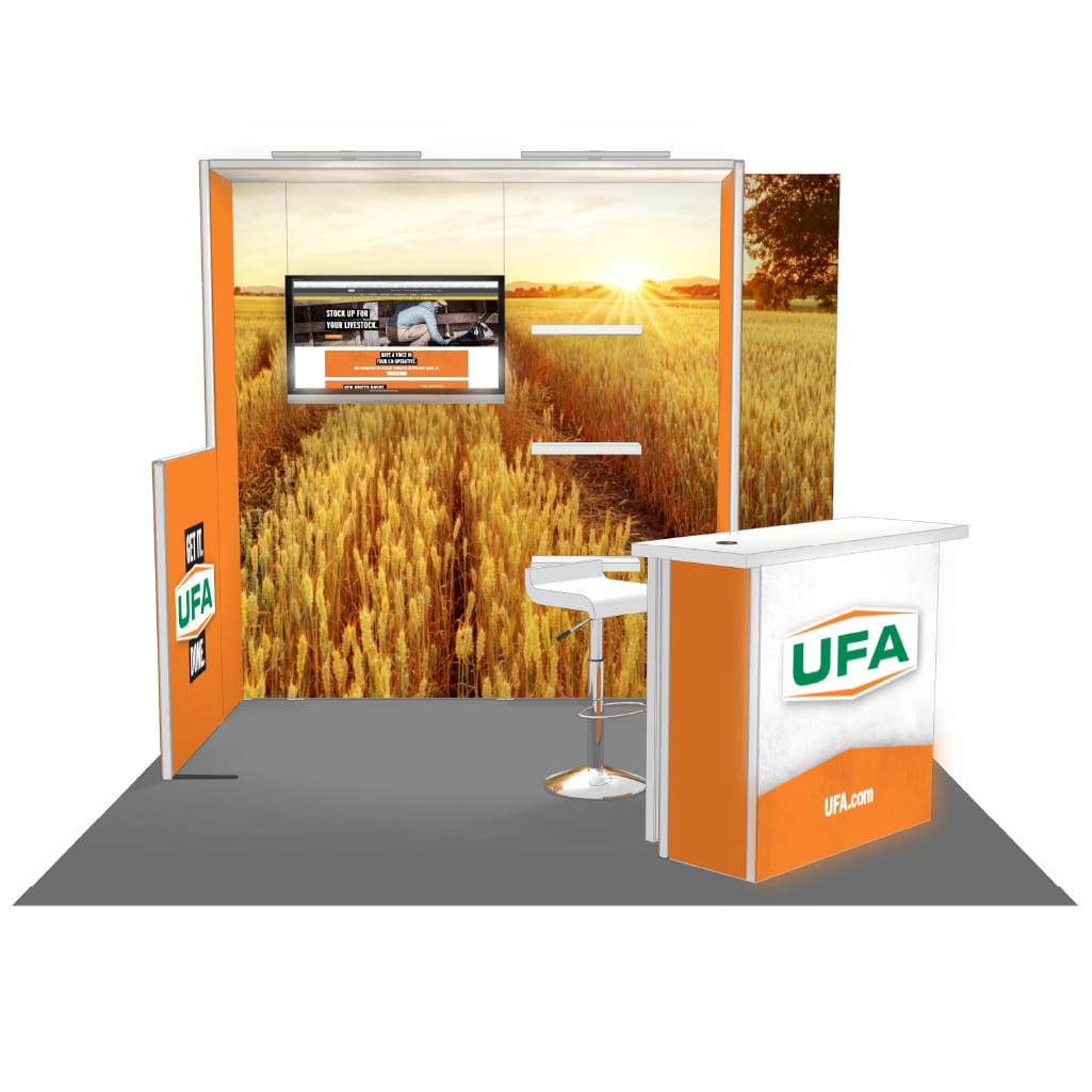 H-line Booth Solution (10' x 10') - 11