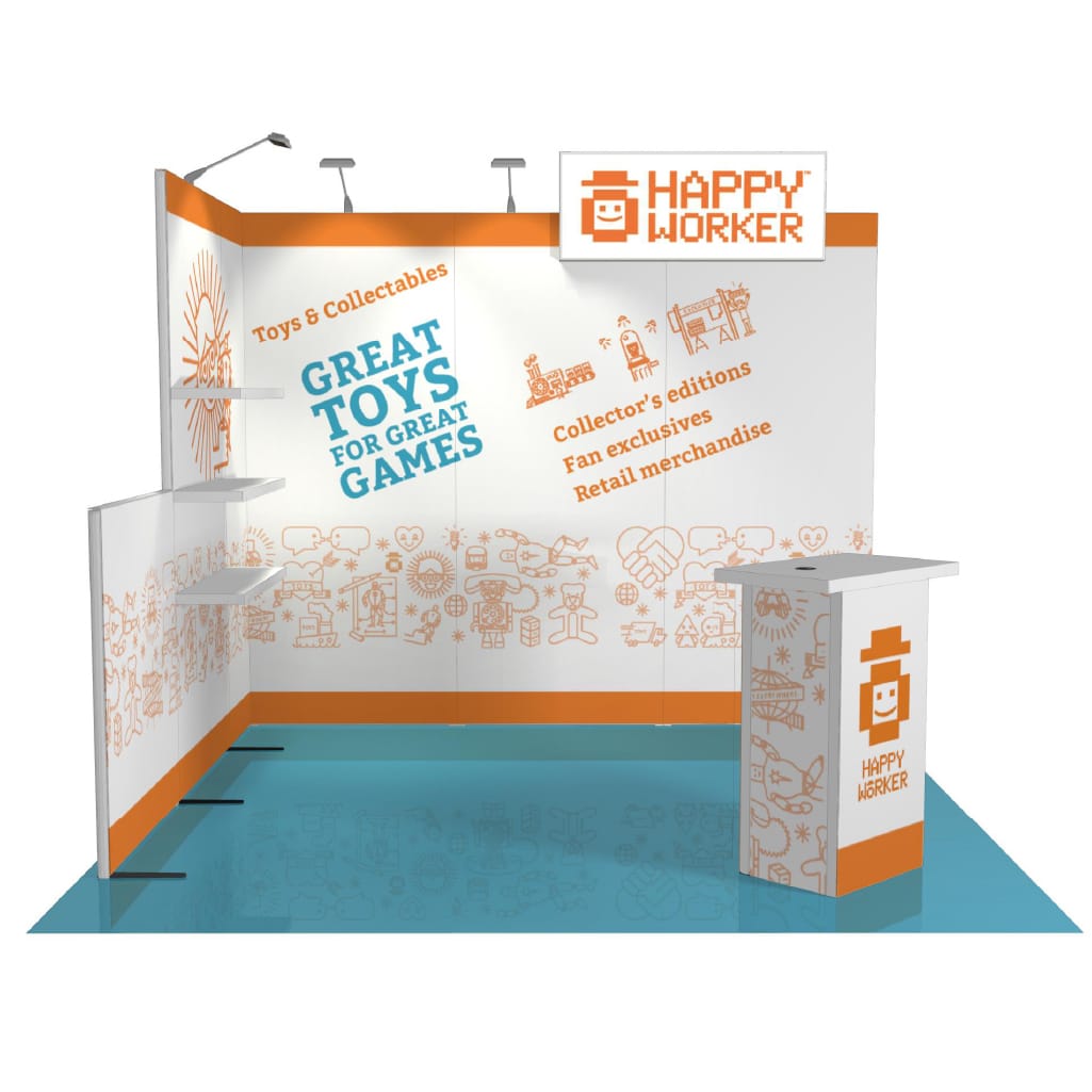 H-line Booth Solution (10' x 10') - 13