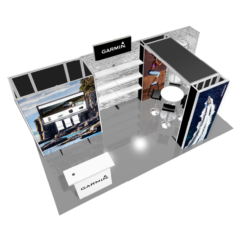 H-line Booth Solution (10' x 20') - 03