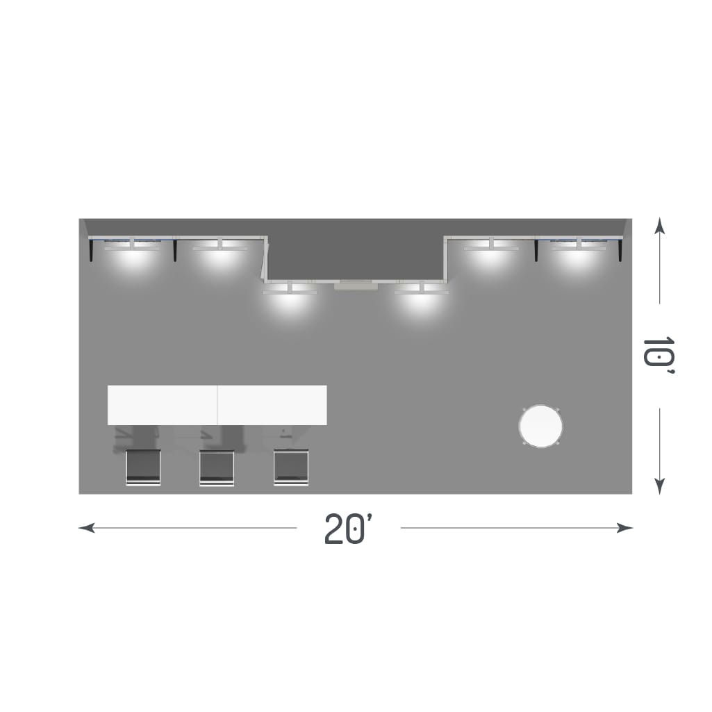 H-line Booth Solution (10' x 20') - 07