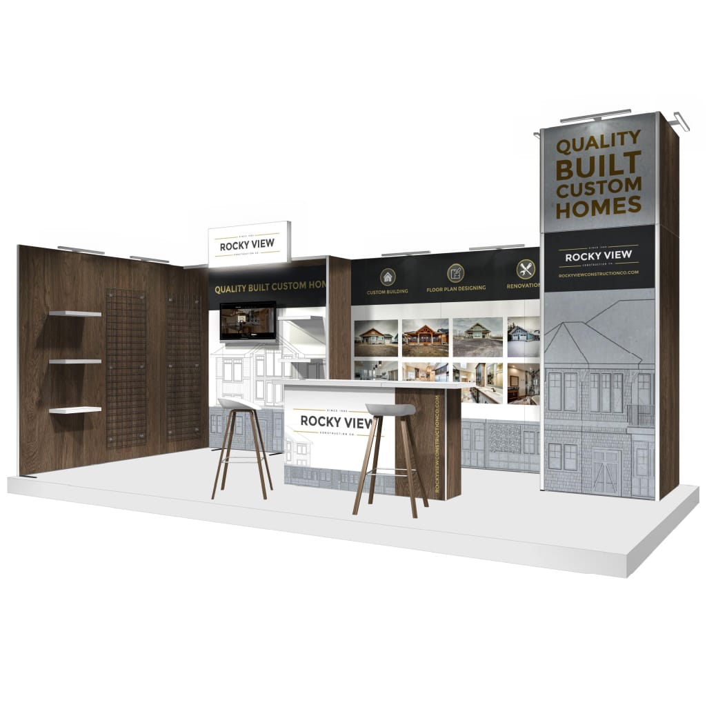 H-line Booth Solution (10' x 20') - 08