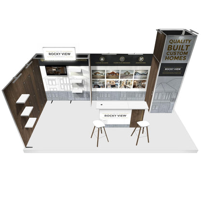 H-line Booth Solution (10' x 20') - 08