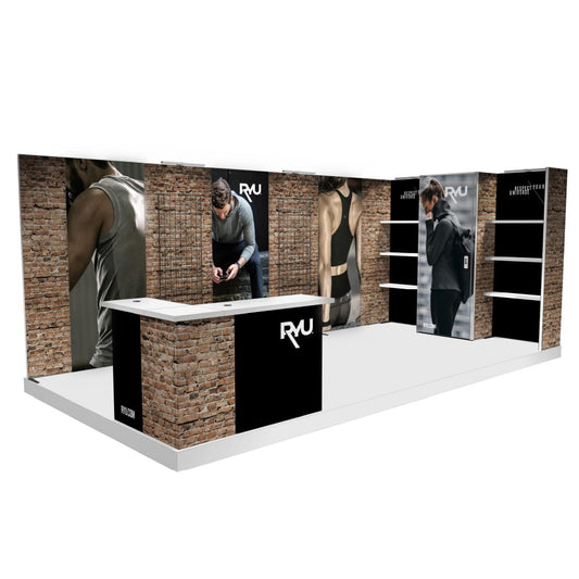 H-line Booth Solution (10' x 20') - 09