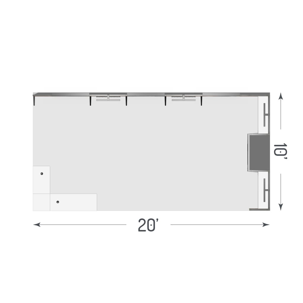 H-line Booth Solution (10' x 20') - 09