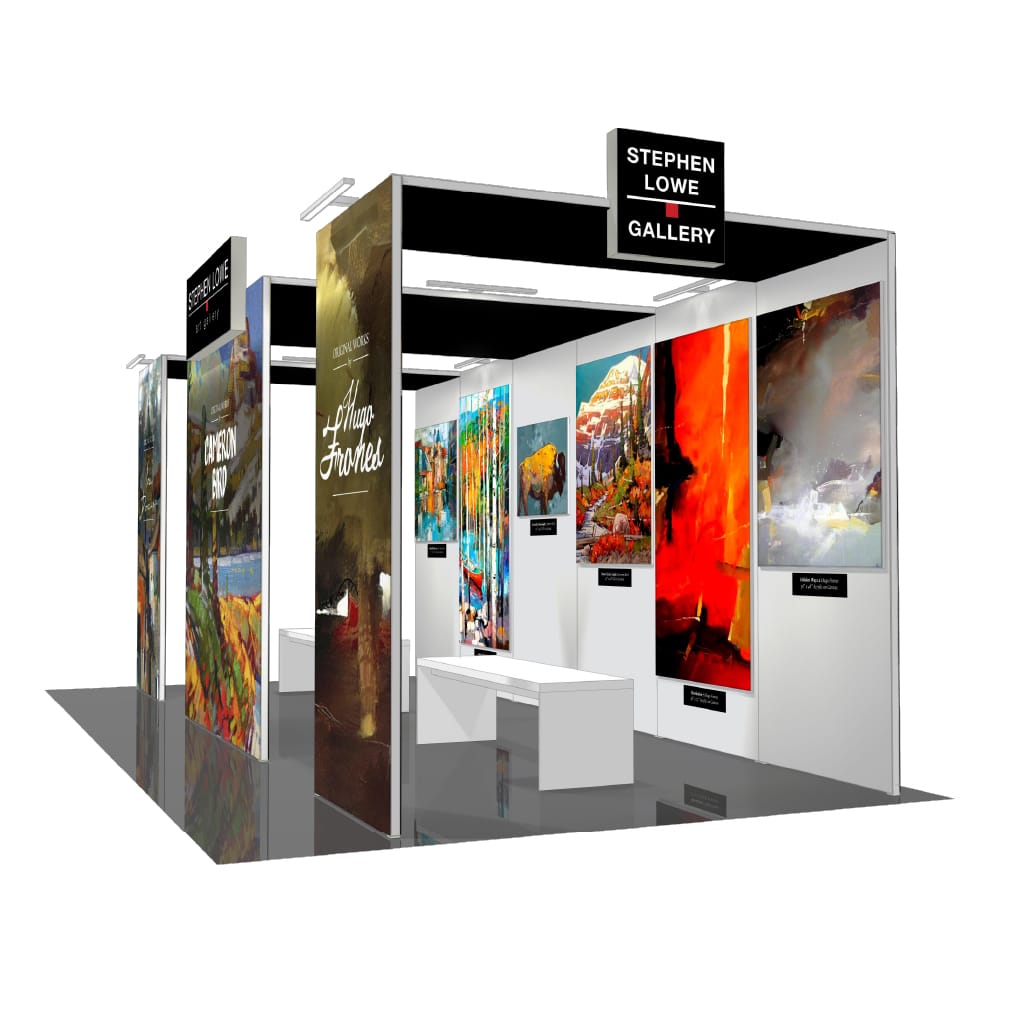 H-line Booth Solution (10' x 20') - 10