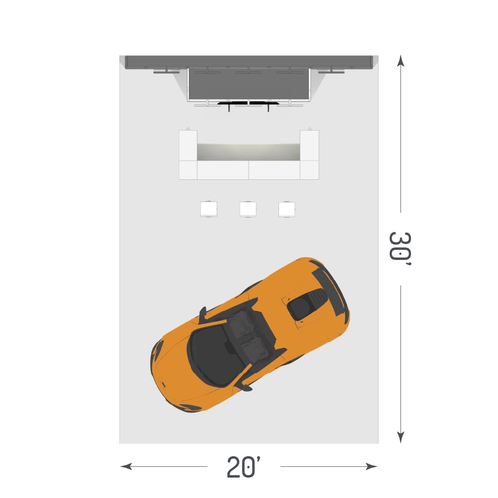 H-line Booth Solution (20' x 30') - 01