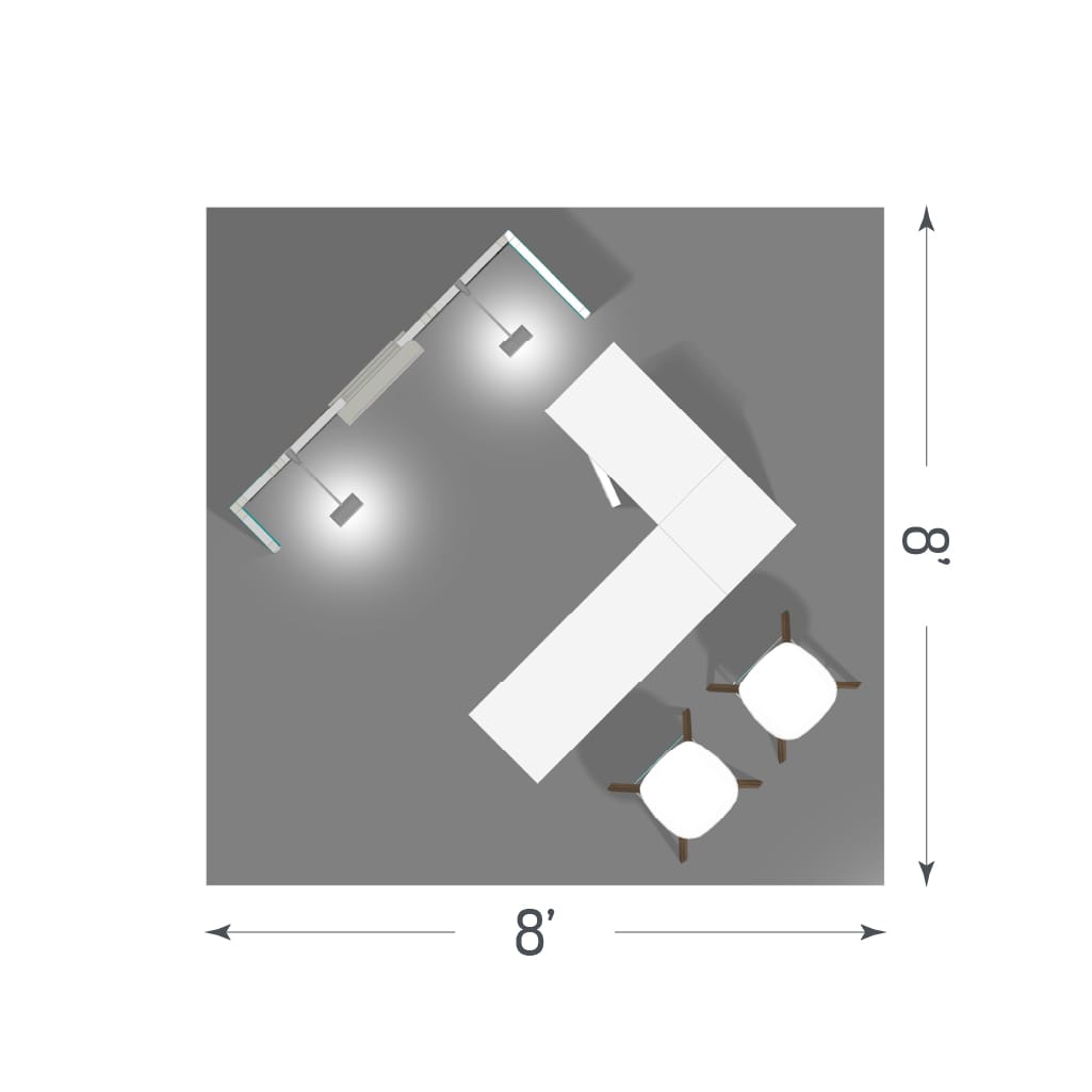 H-line Booth Solution (8' x 8') - 02