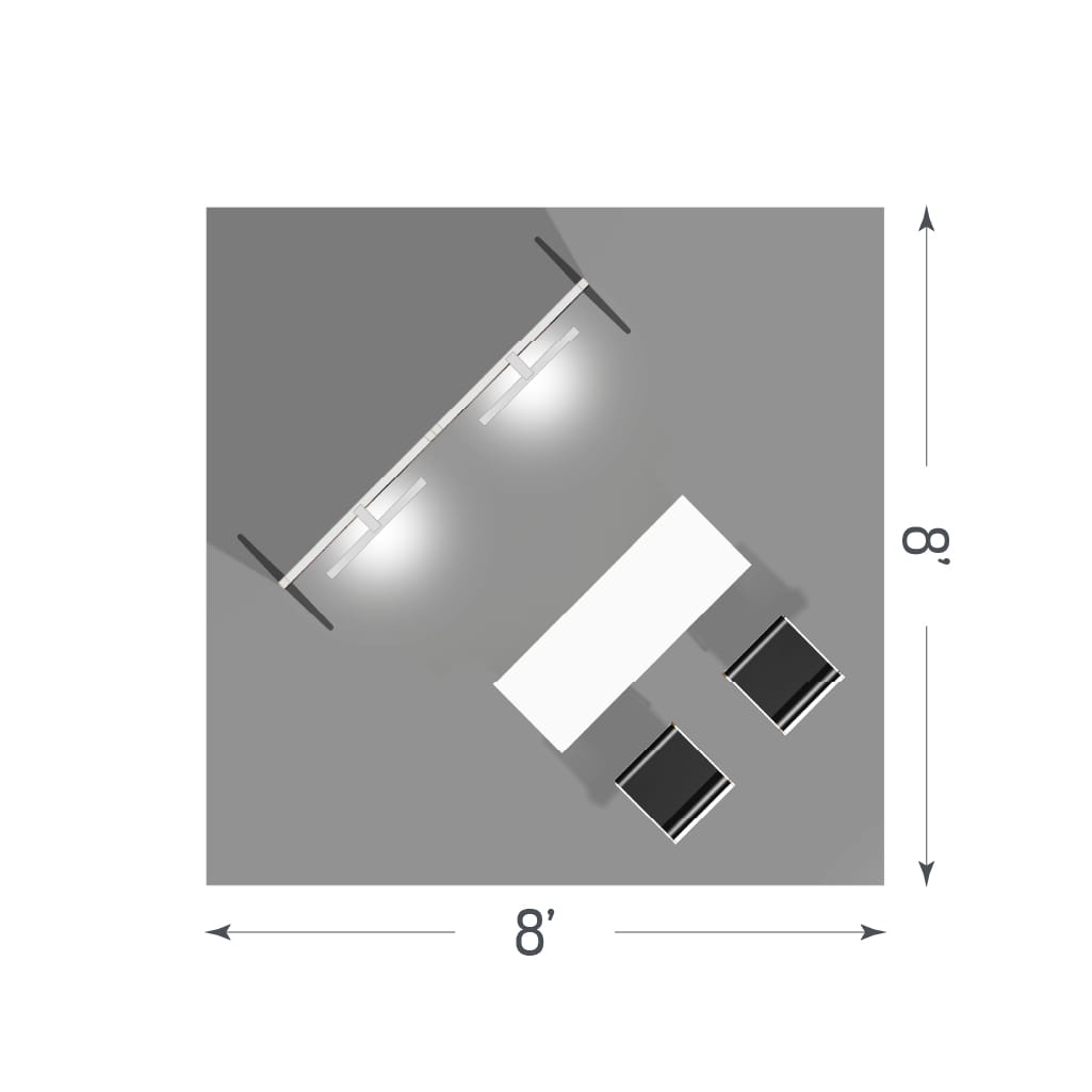 H-line Booth Solution (8' x 8') - 04