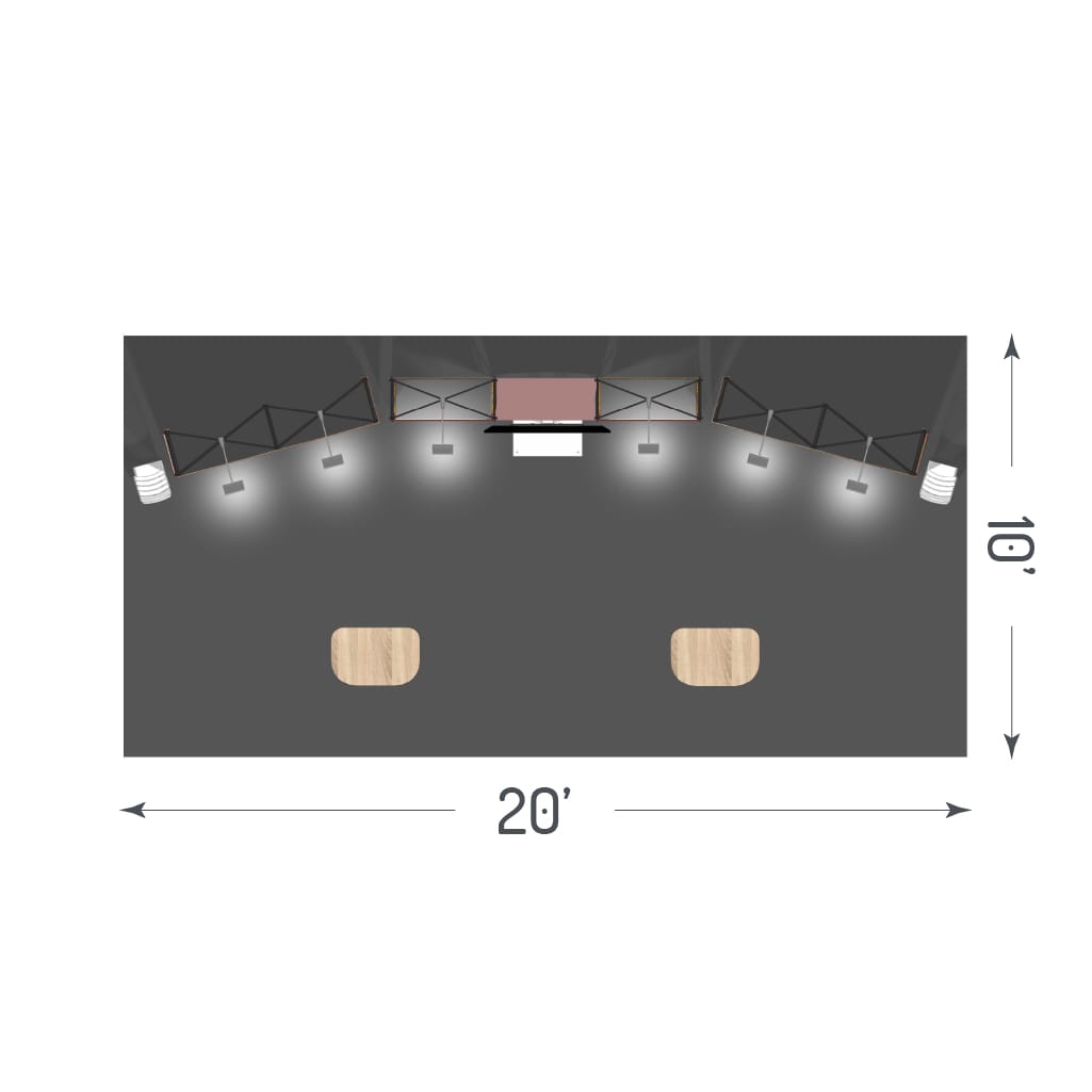 Pop-Up Booth Solution (10' x 20') - 03