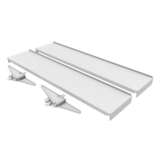 Lucid 3 - Metal Shelf Kit (Double-Sided)