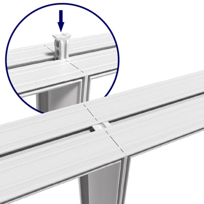 Lucid - 180° Connector - Top & Bottom