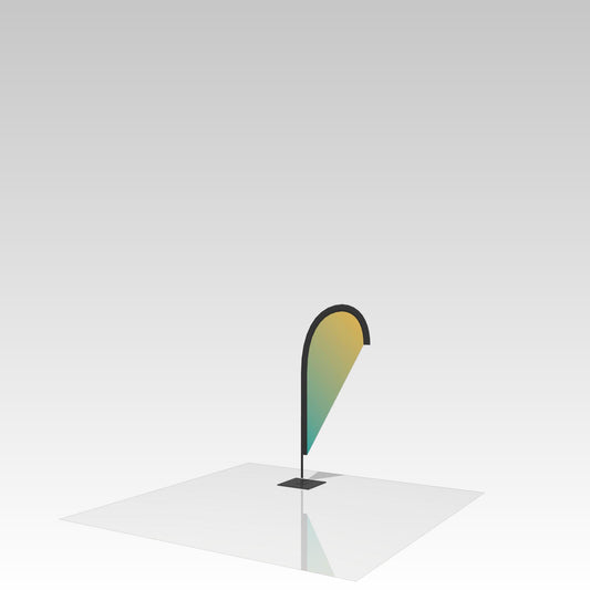 Teardrop Flag Small - Graphics