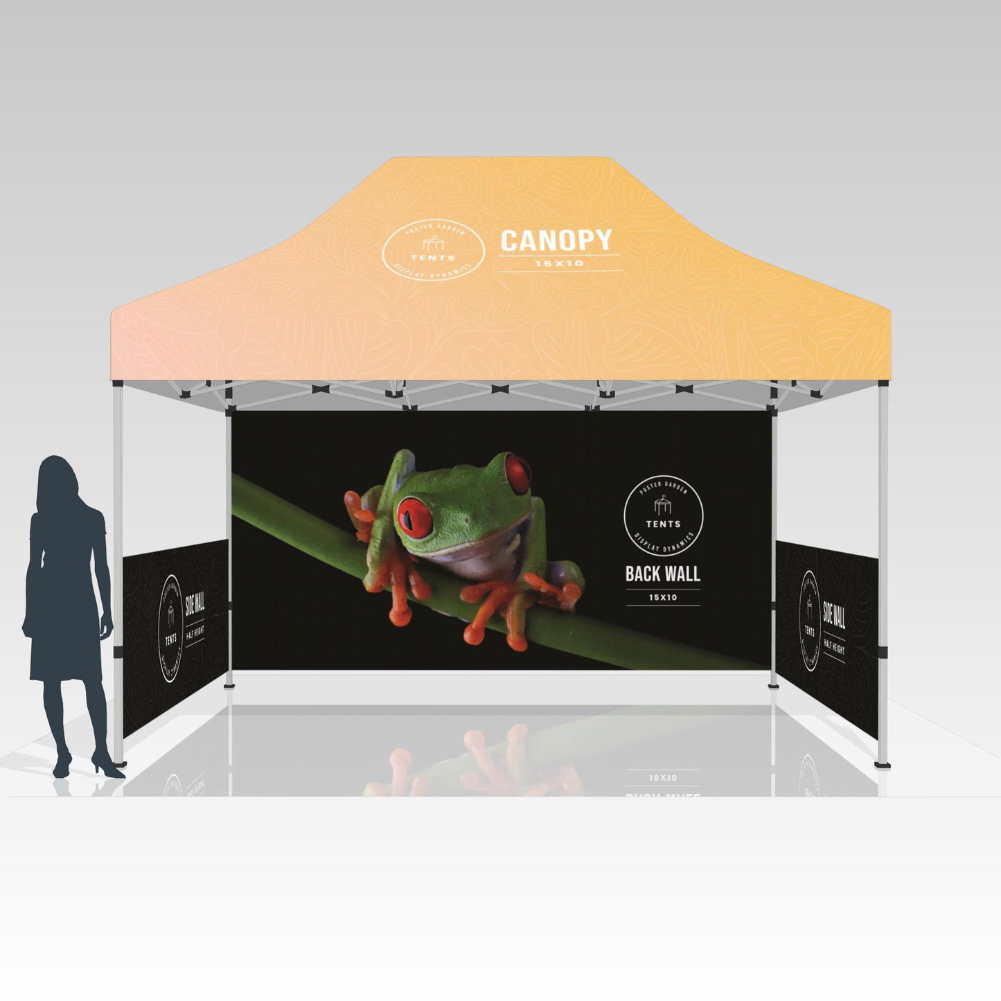 Tent 10' x 15' - Half Sidewall Kit