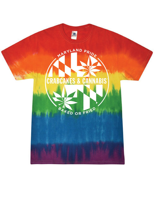 Maryland PRIDE Rainbow Tie-Dye